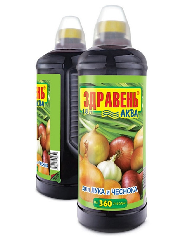 Удобрение Здравень АКВА для лука и чеснока